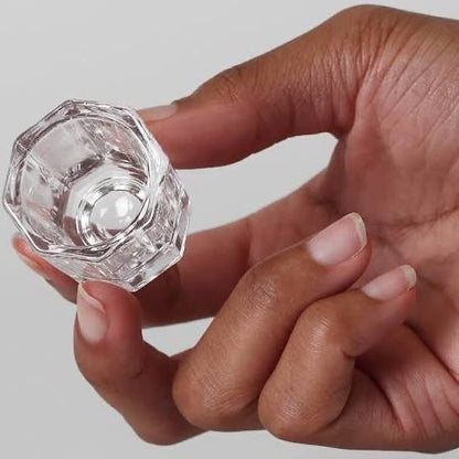 Glass Dappen Mixing Dish