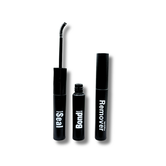 Lash Bond, Seal & Remover Set – 5mL Each | DIY Lash Essentials