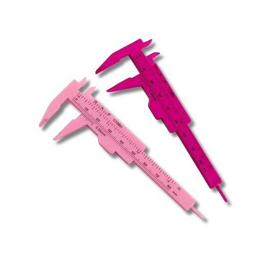Light & Hot Pink Mini Brow Calipers