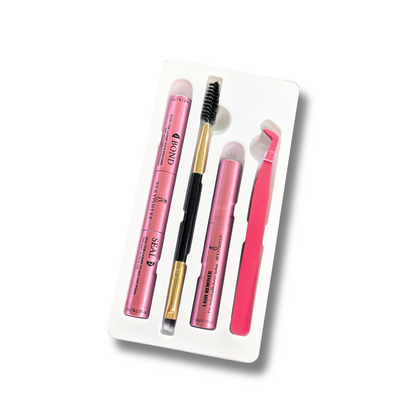 DIY Lash Tool Kit – Bond, Seal, Tweezer, Lash Brush & Remover
